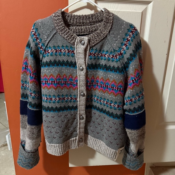 We the free bright at home cardi set/wool/Large - Picture 10 of 16